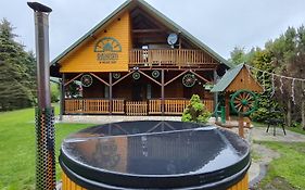 Ranczo Bieszczady duży Domek z Jacuzzi i Sauną